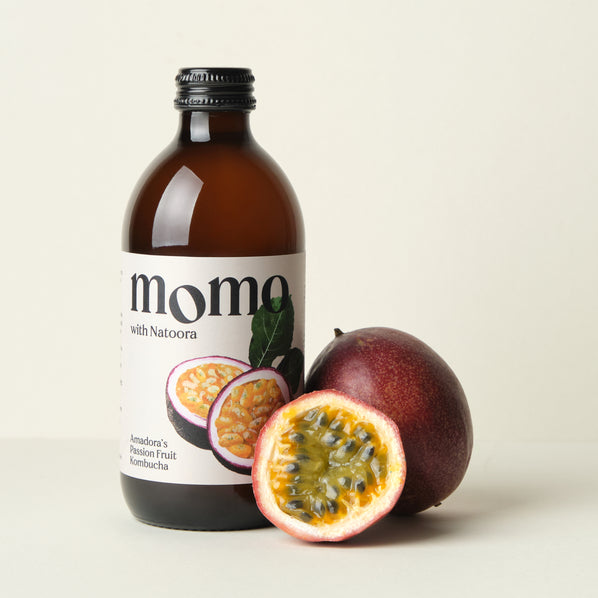Amadora's Passion Fruit Kombucha