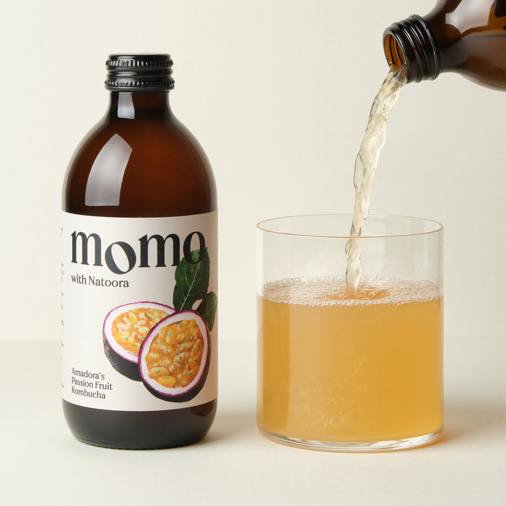 Amadora's Passion Fruit Kombucha