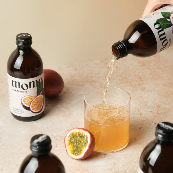 Amadora's Passion Fruit Kombucha