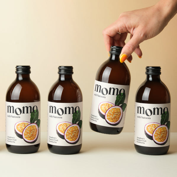 Amadora's Passion Fruit Kombucha
